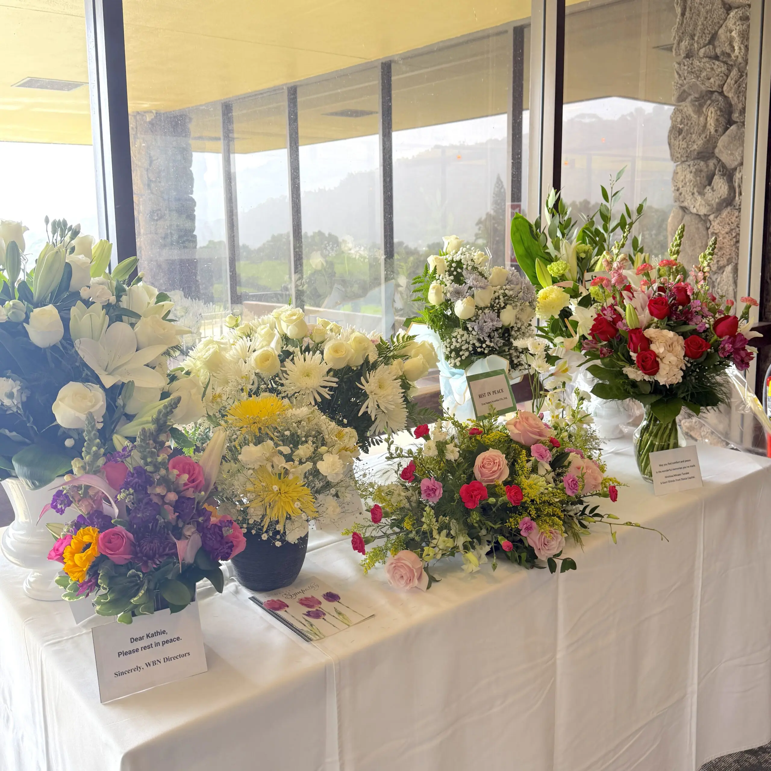 Memorial gathering - Tribute