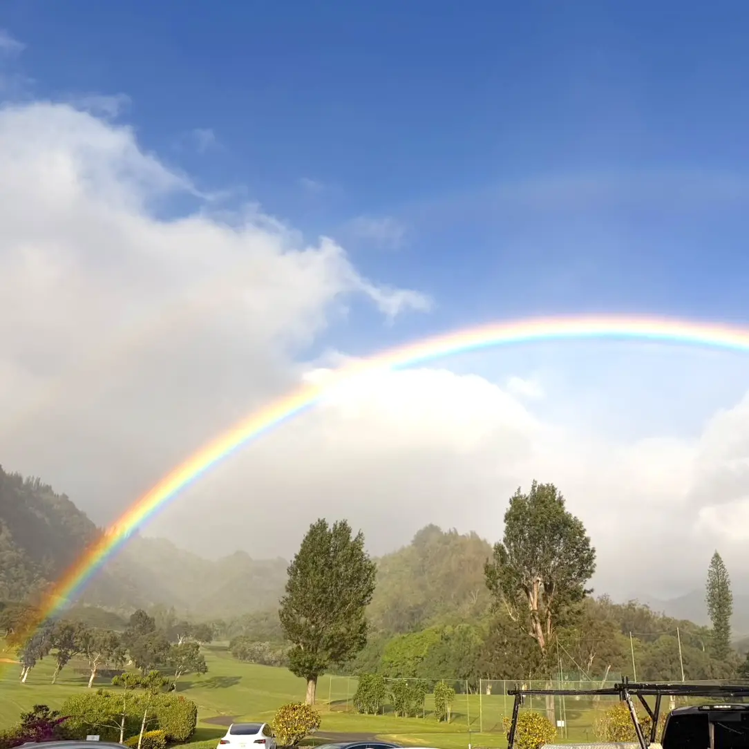 Memorial gathering - Rainbow blessing
